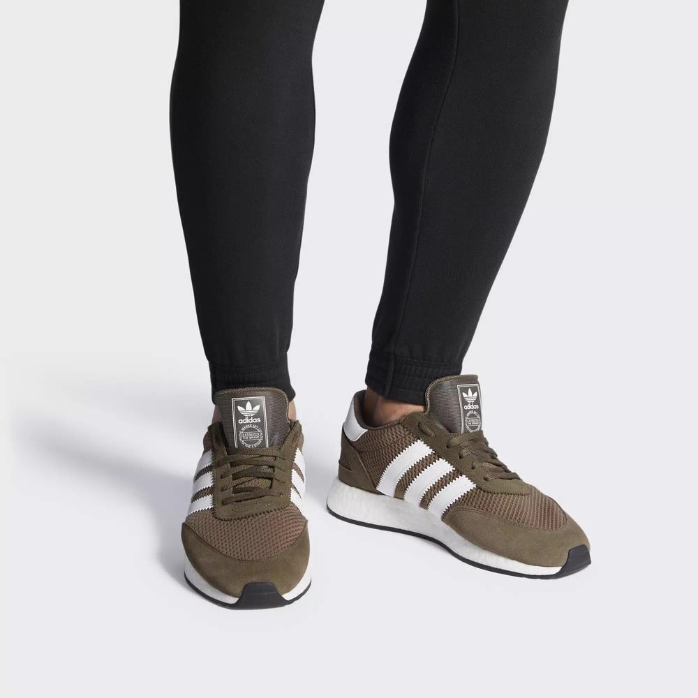 Adidas I-5923 Tenis Verdes Para Hombre (MX-69796)
